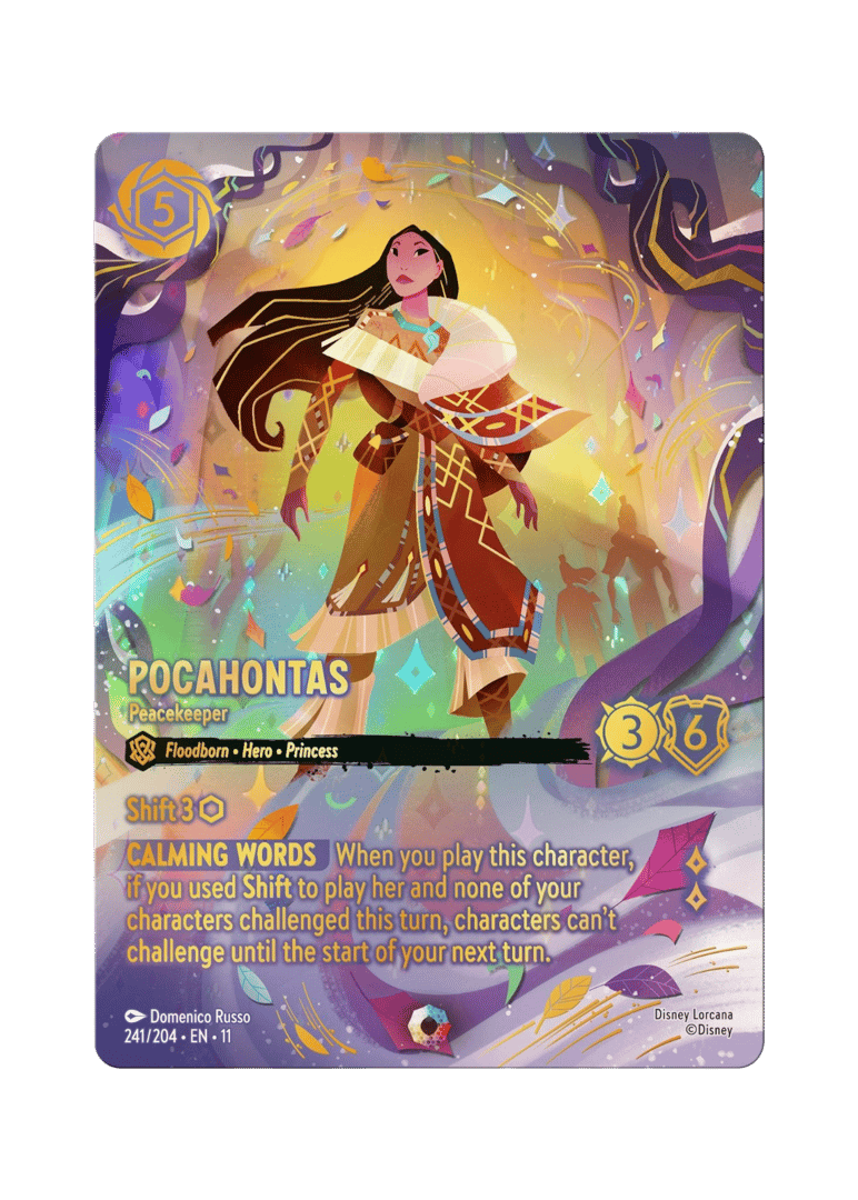 Disney Lorcana kort eksempel 4