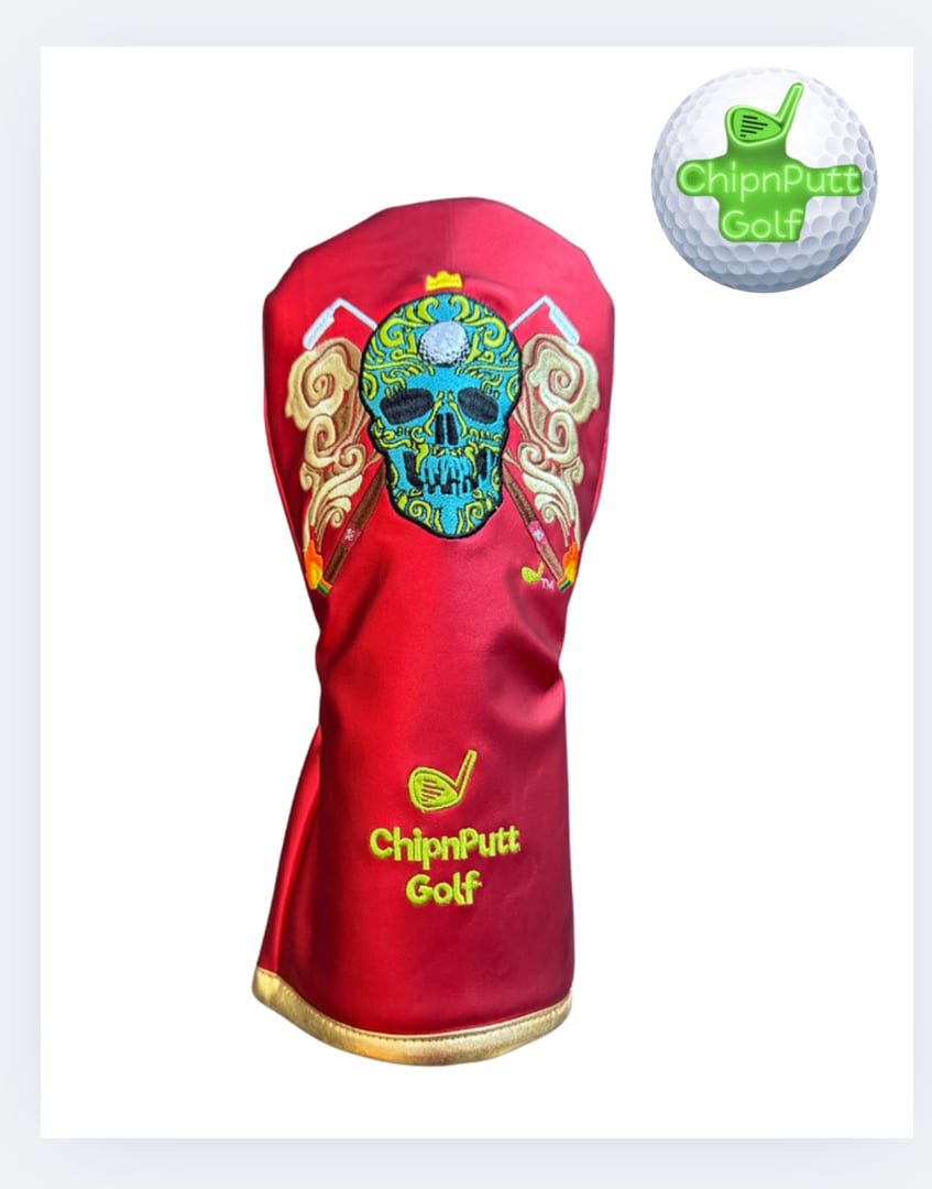 Chipnputt Handmade Driver Luchador Headcover Multicolor