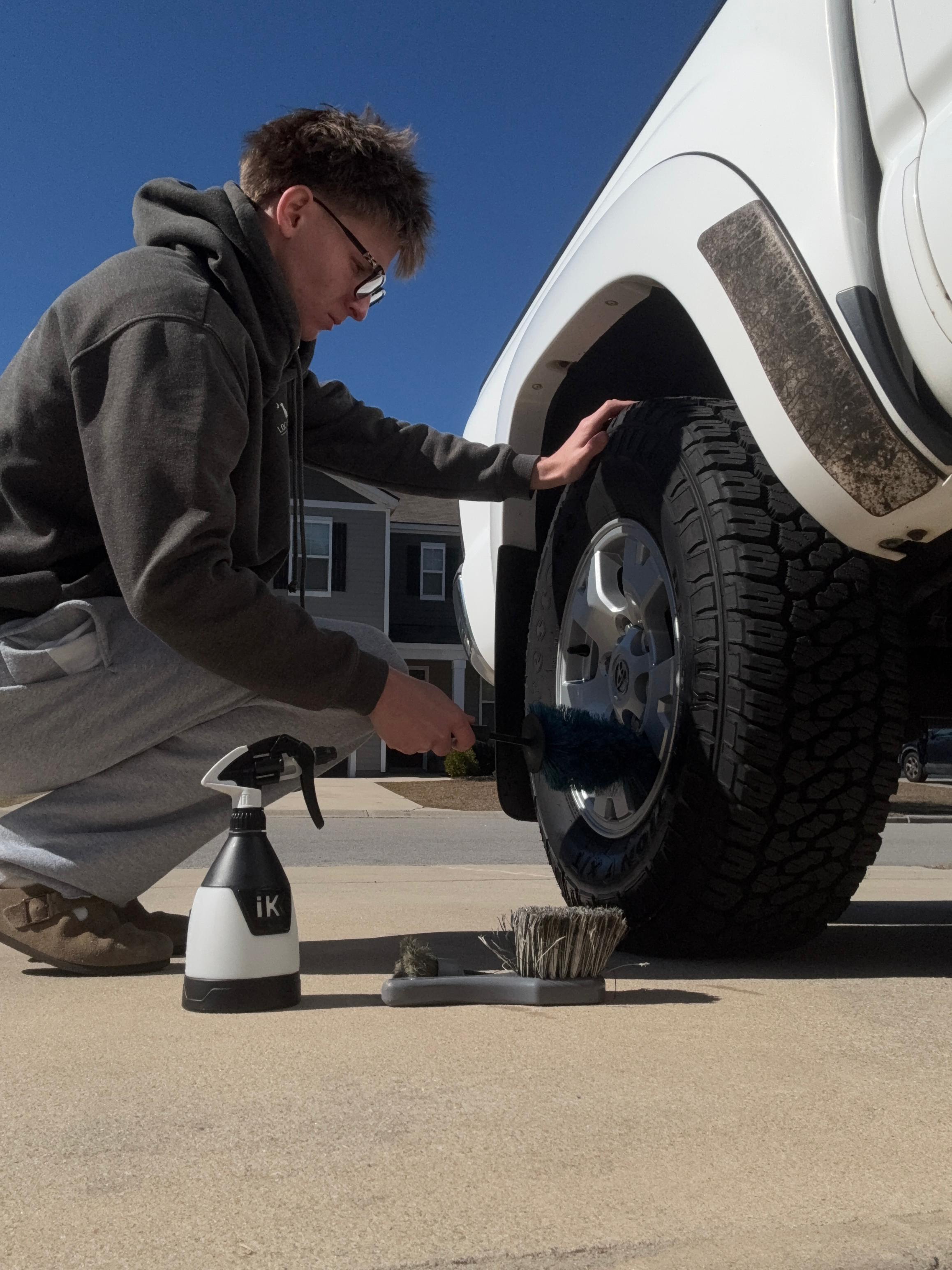 Car interior detailing results