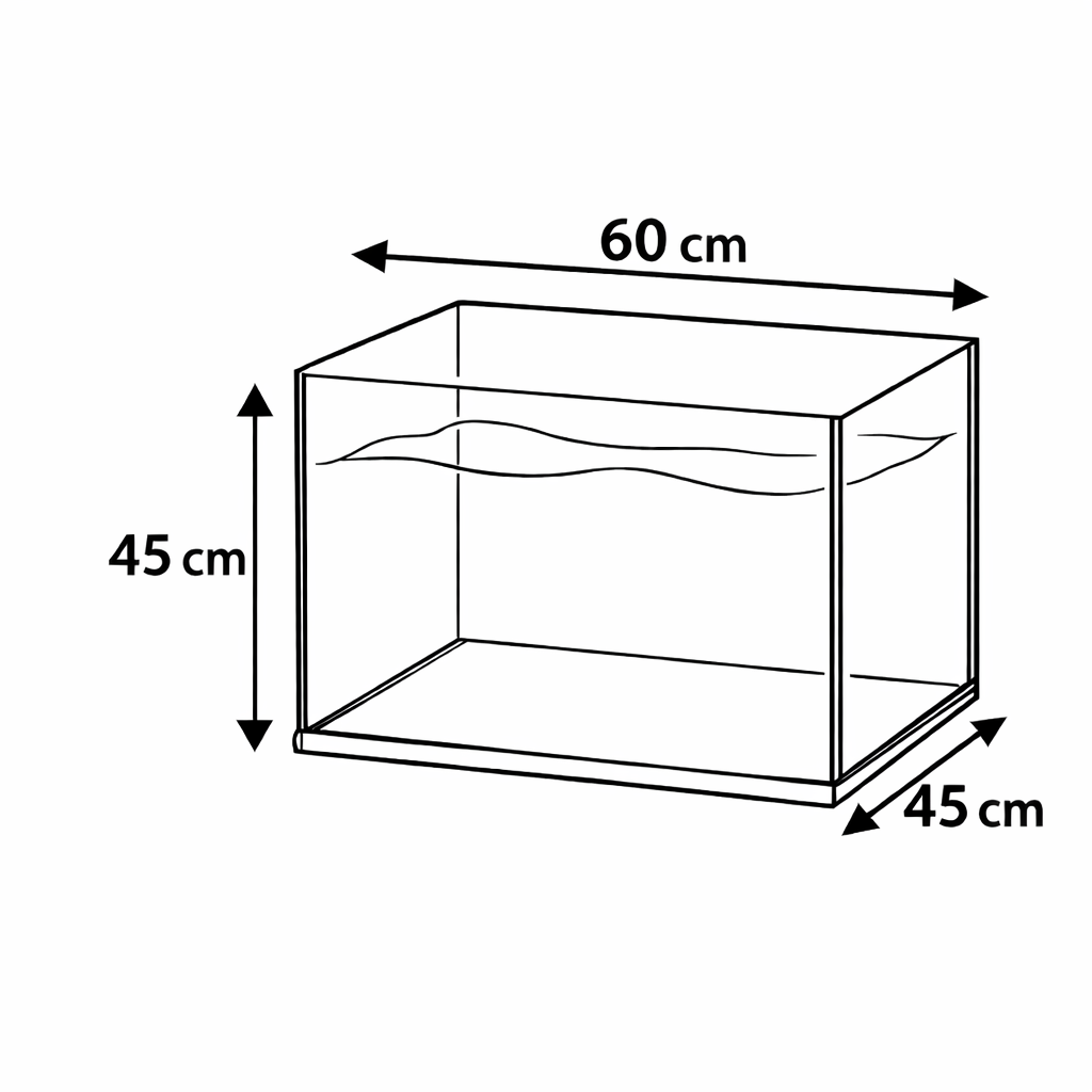 60x45x45 Planted Aquarium