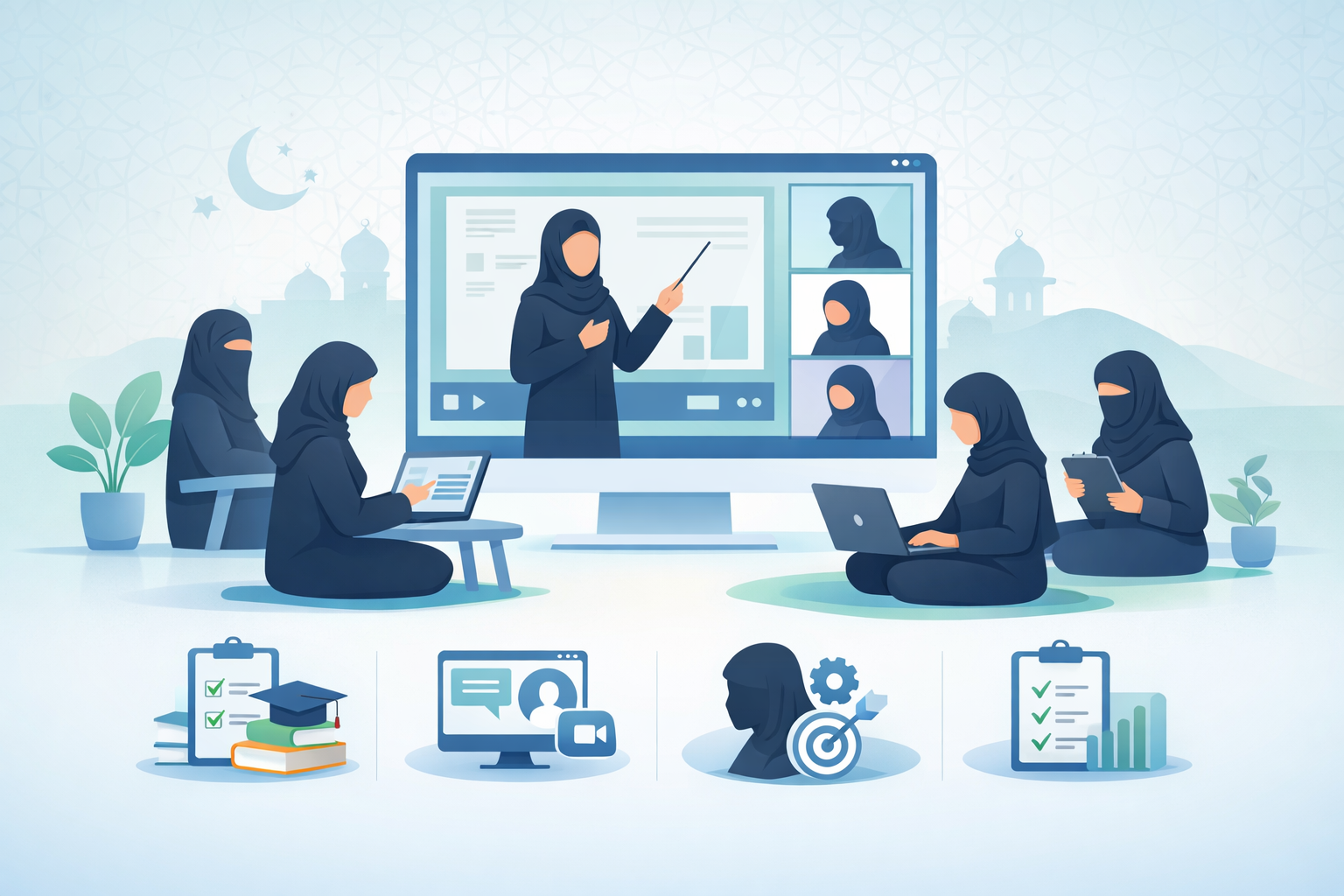 Qanadeel Al-Hikmah Learning Platform