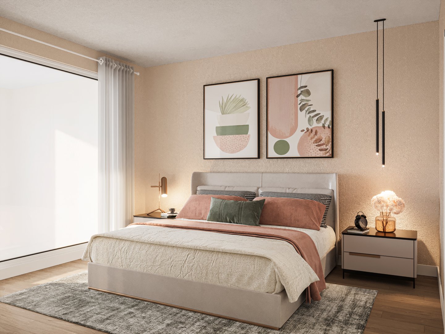 Type E penthouse interior