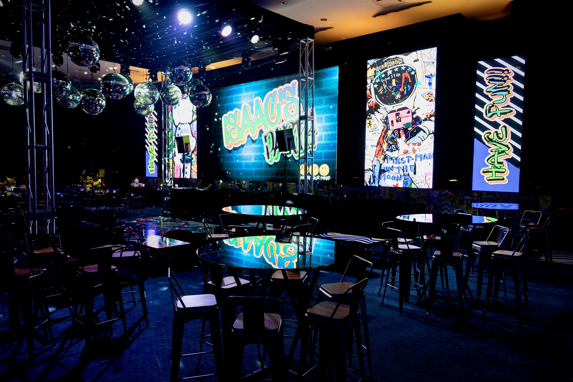 Premium event with LED screens