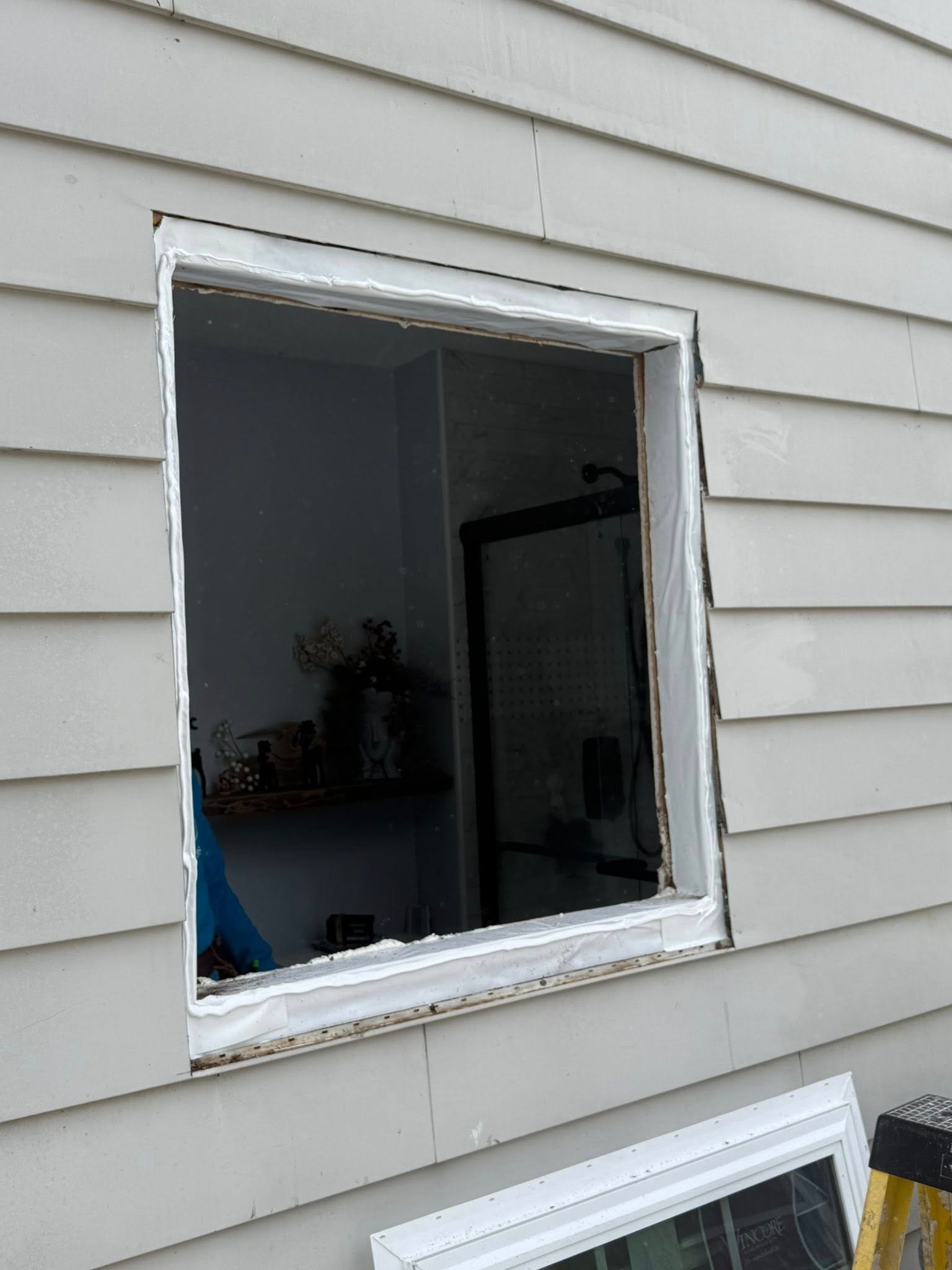 Window replacement completed home