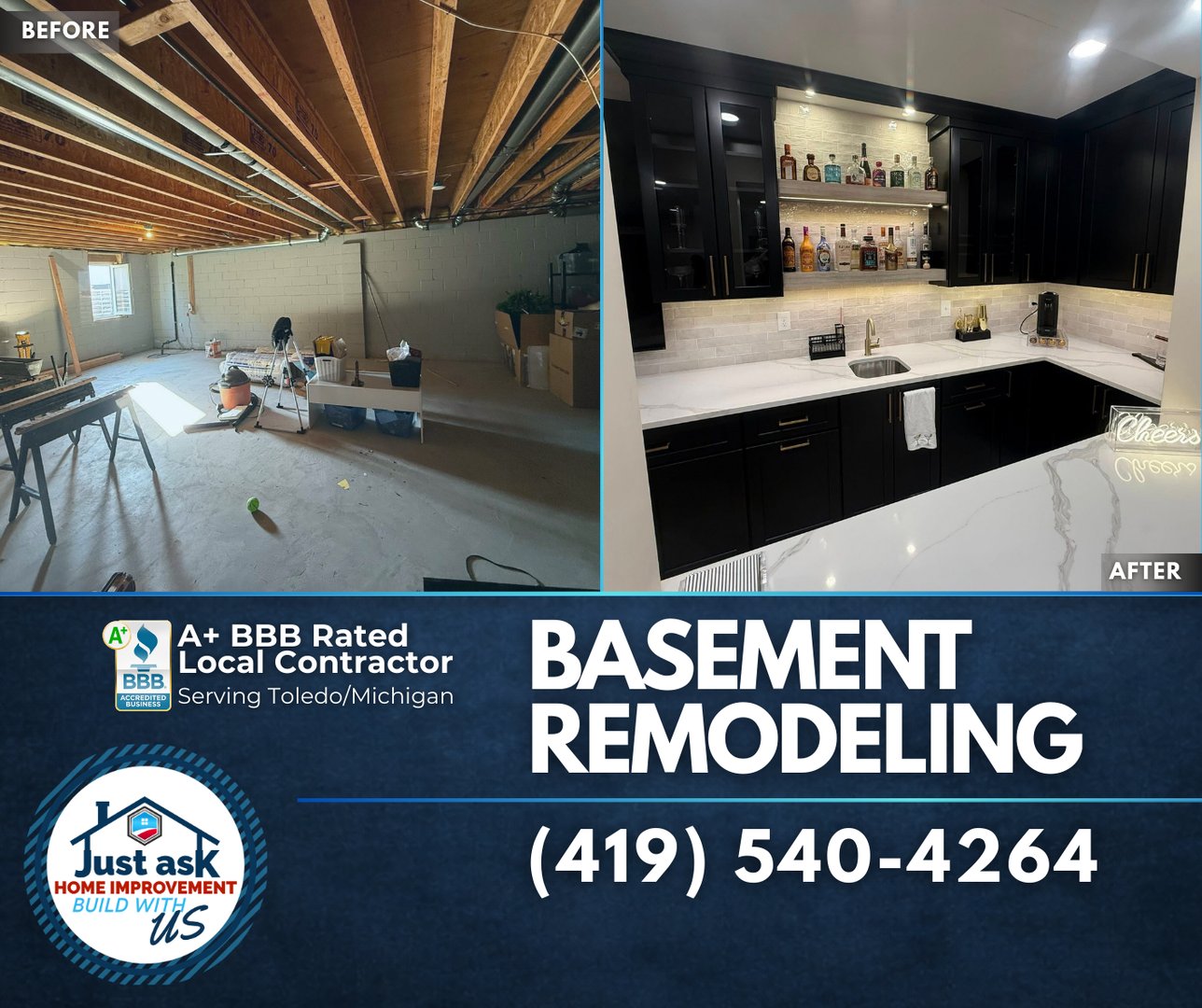 Basement finishing project 3