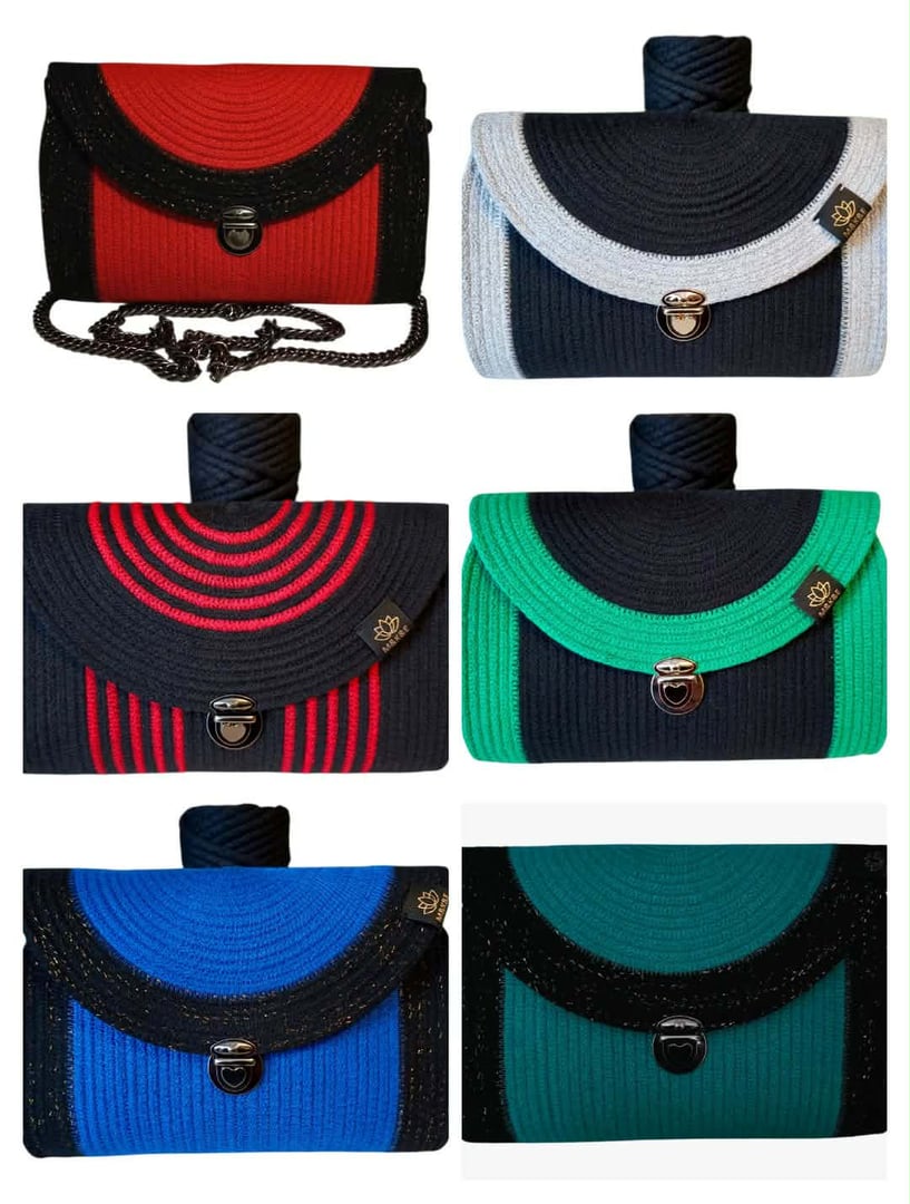 Nowy wyrób ręcznie szyty ze sznurka bawełnianego