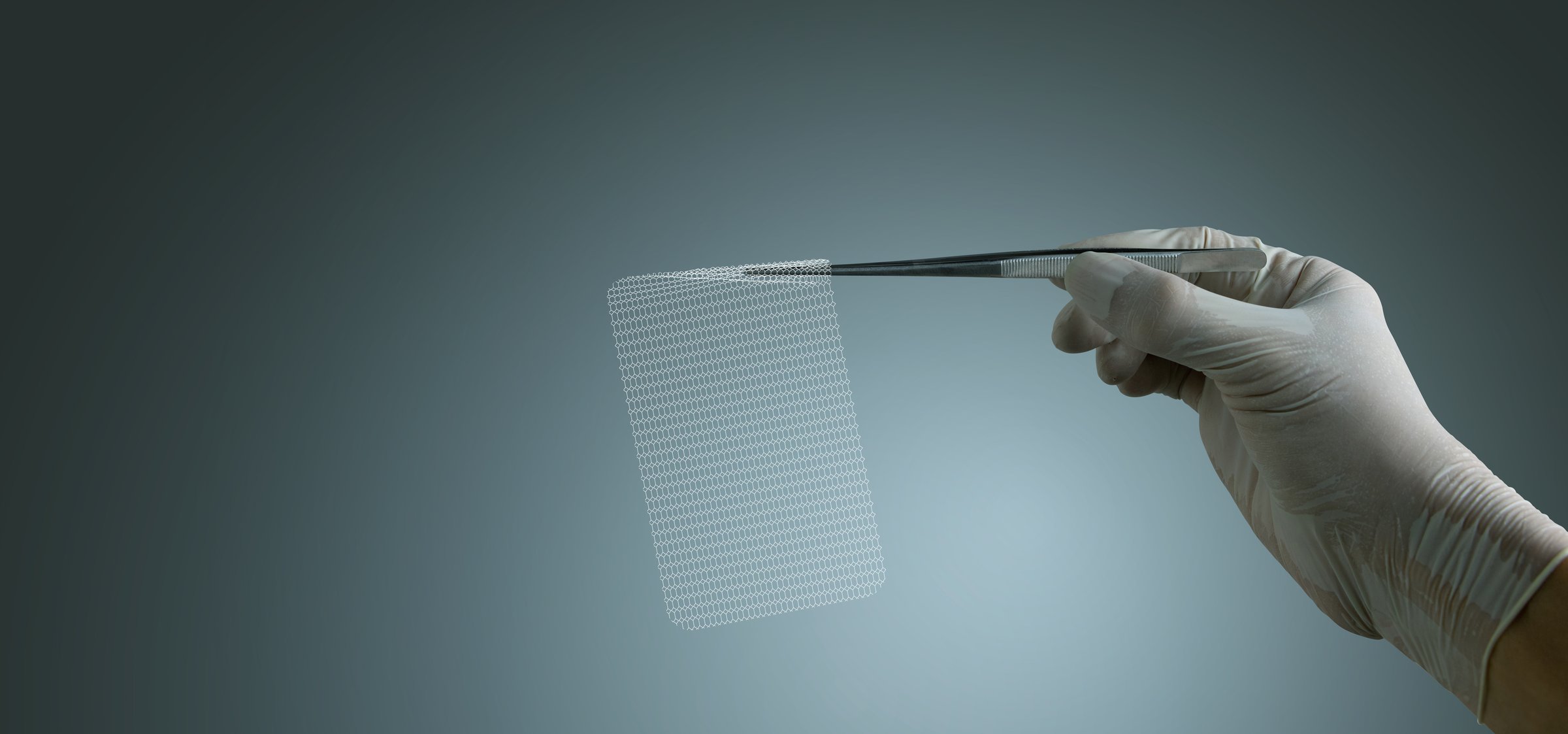 Surgeons use surgical mesh to treat hernias