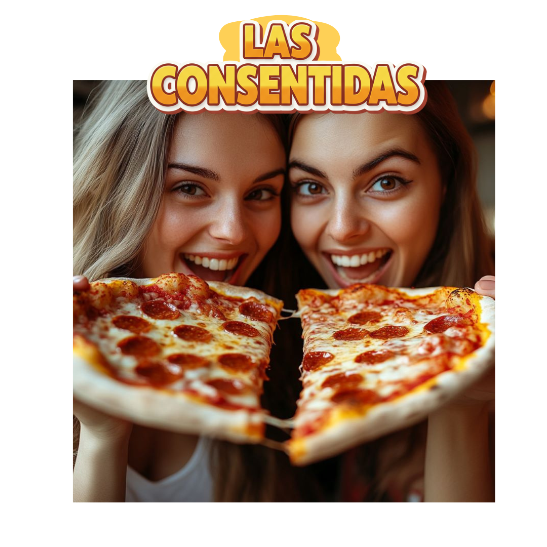Las Consentidas - 2 pizzas medianas a superprecio