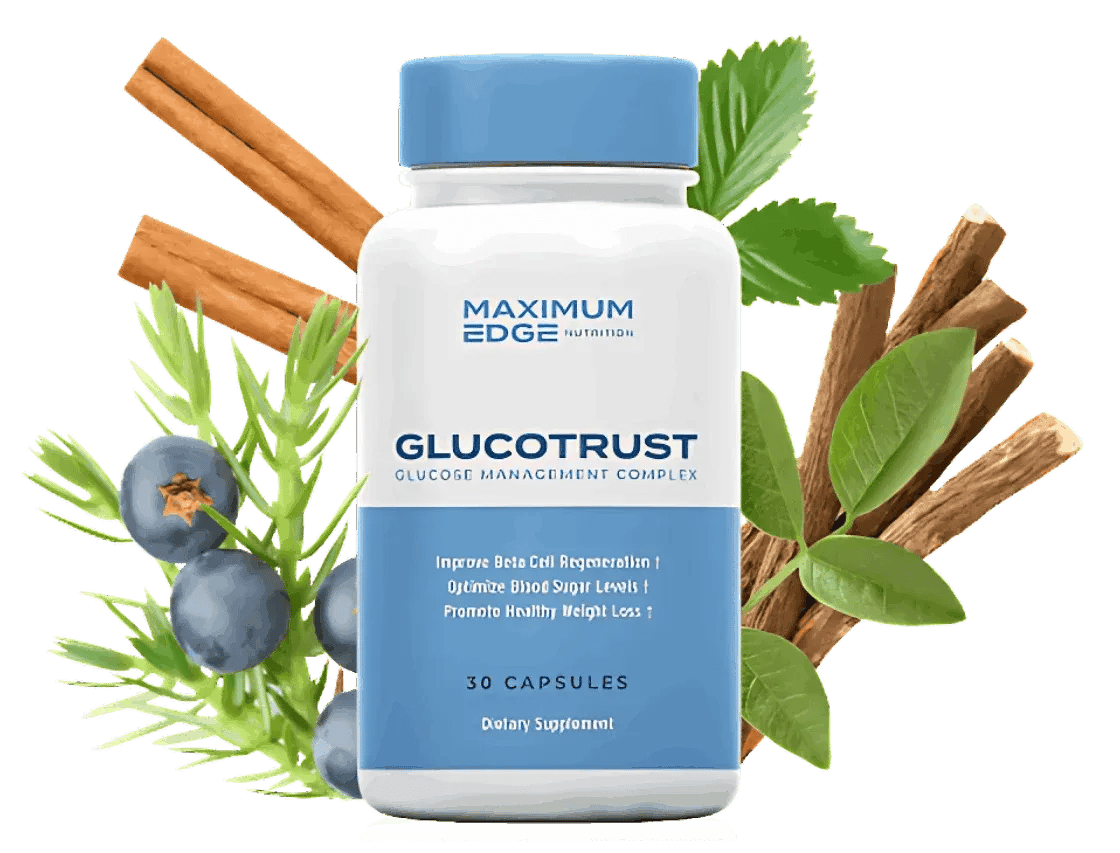 GlucoTrust supplement bottle