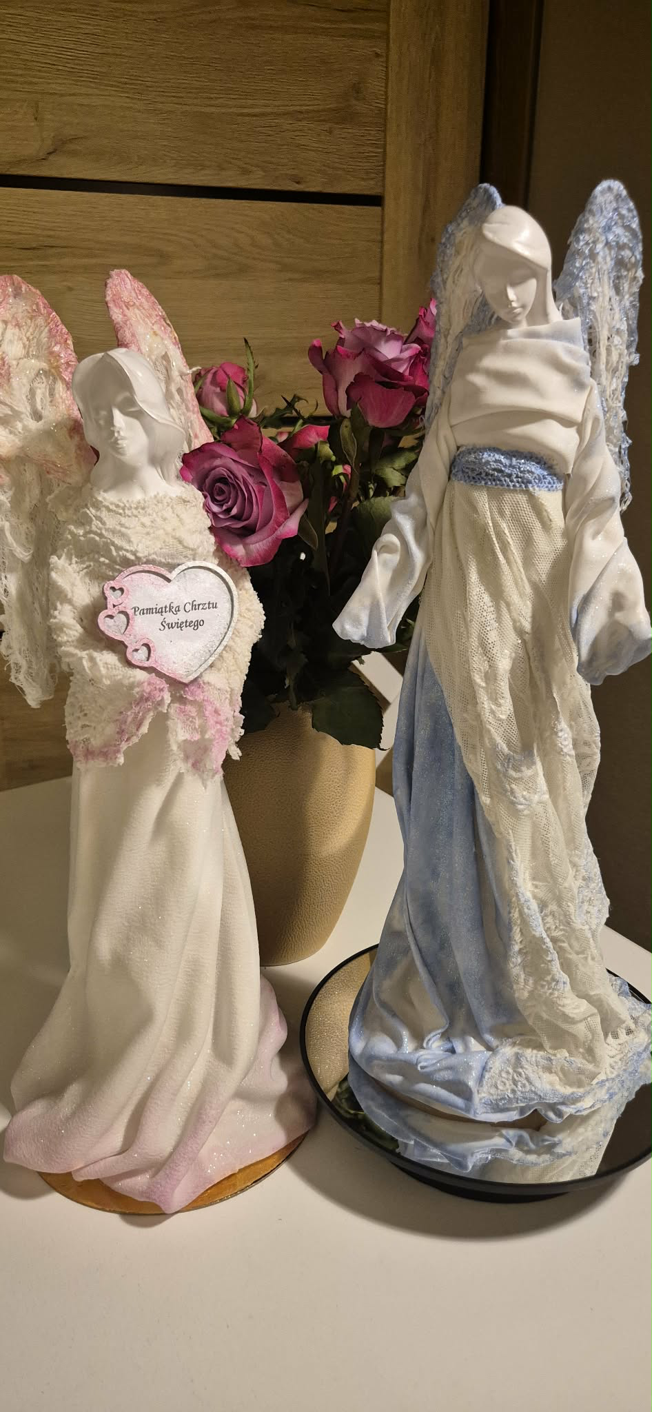 Ręcznie robiony anioł