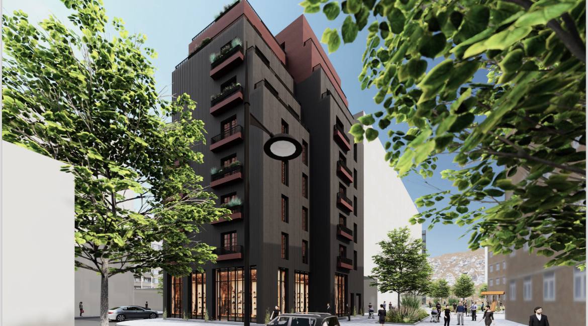 Premium residential building construction project in Tirana by Cactus Capital
