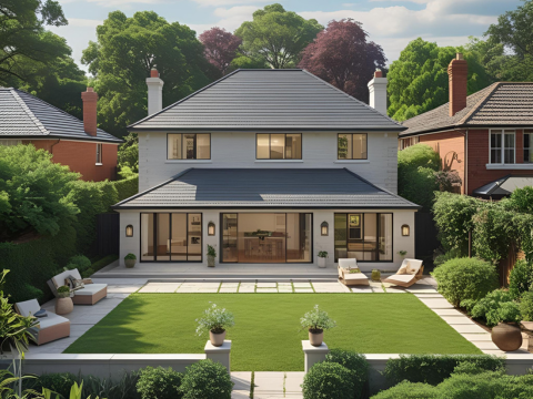 Beautiful Kenilworth home with modern aluminium windows and doors