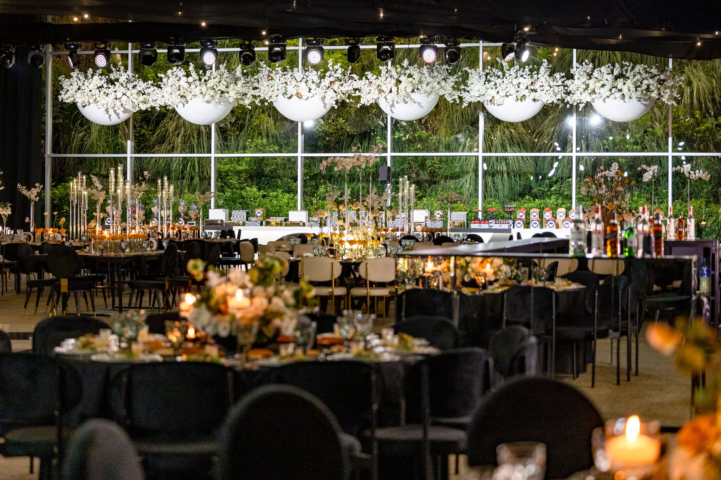 Wedding lighting and decoration