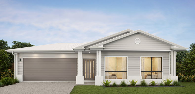 Modern first home buyer property in Walloon QLD with contemporary design and landscaping