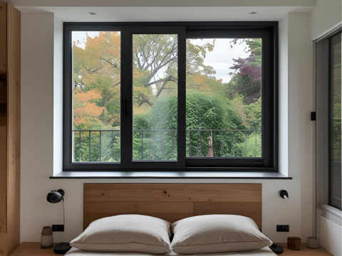 Premium aluminium sliding windows installation