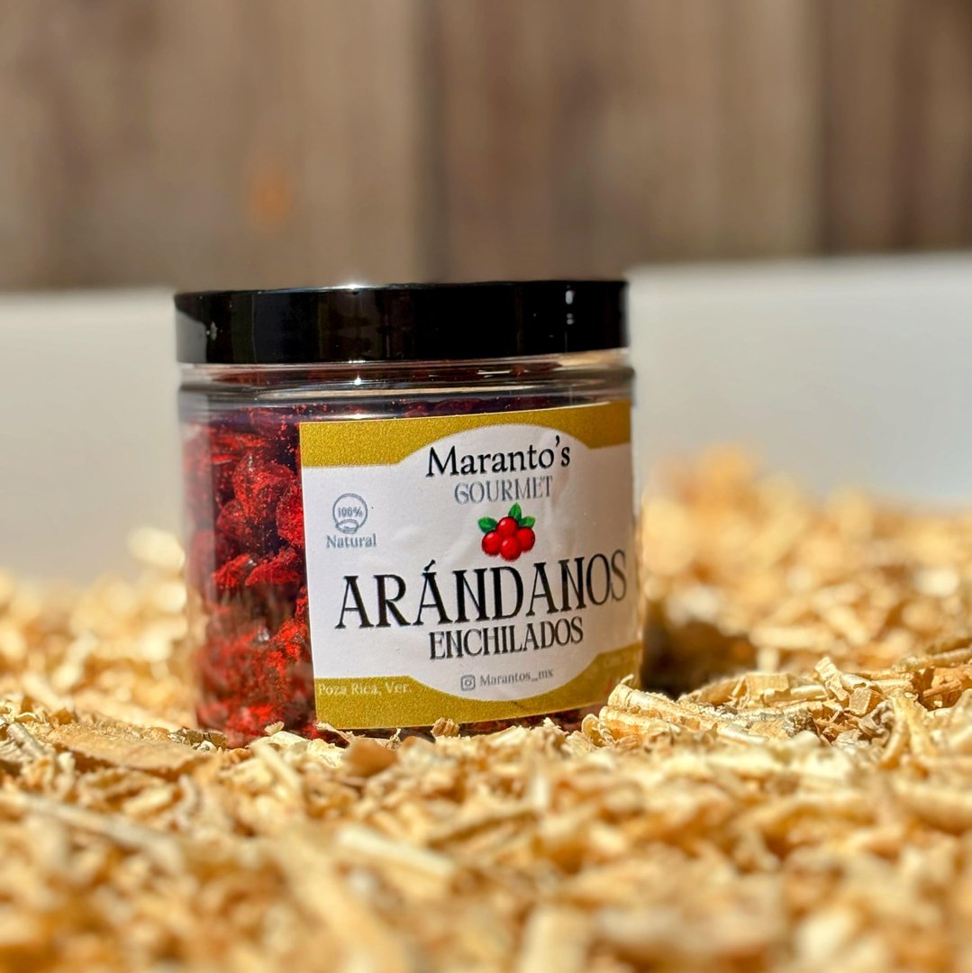 Arándanos enchilados Maranto's Gourmet 150 g — combinación dulce‑picante