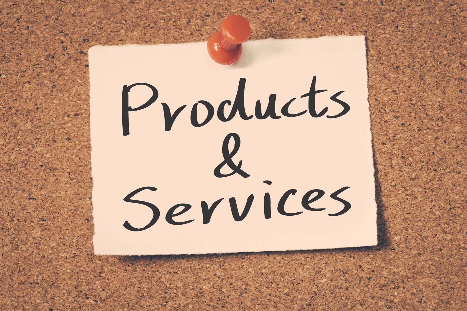 products and services