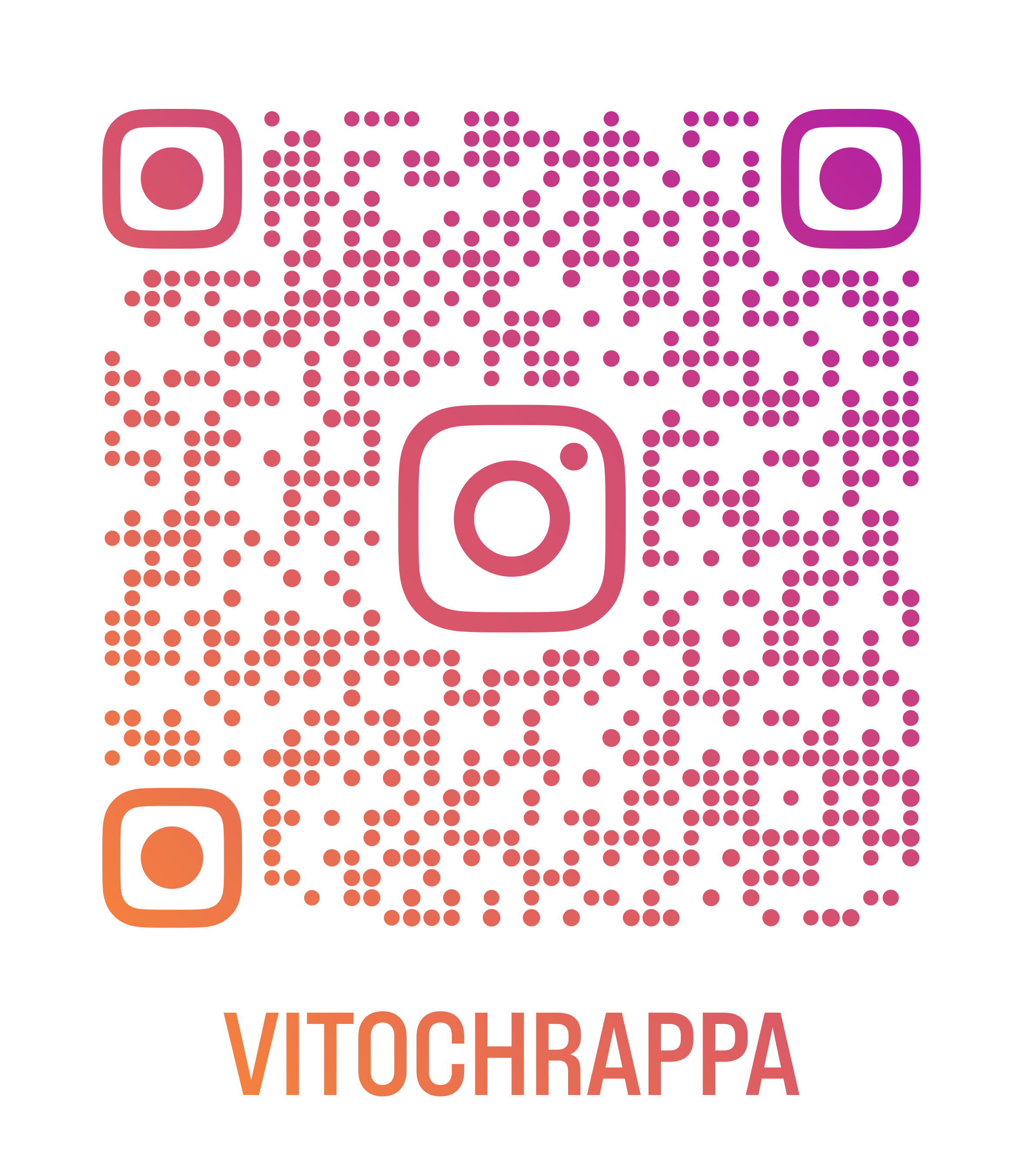 Viťo Chrappa Instagram QR Code