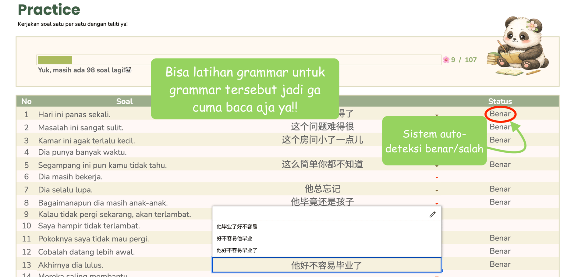Grammar Clarity Guide - Screen 2