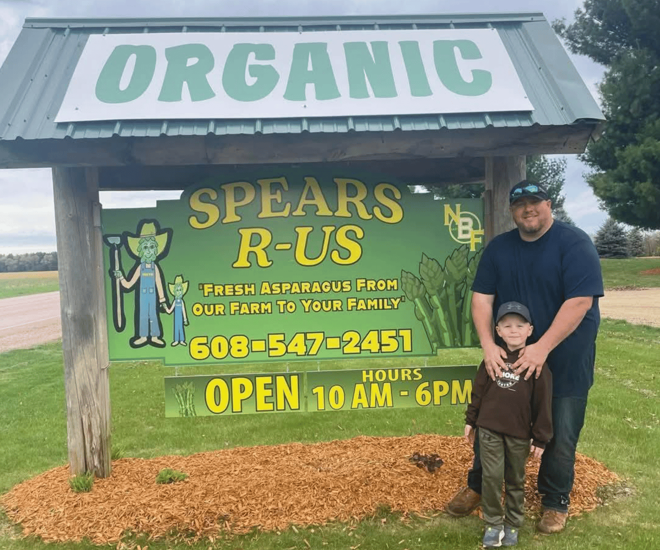 The team at Spears-R-Us farm shop