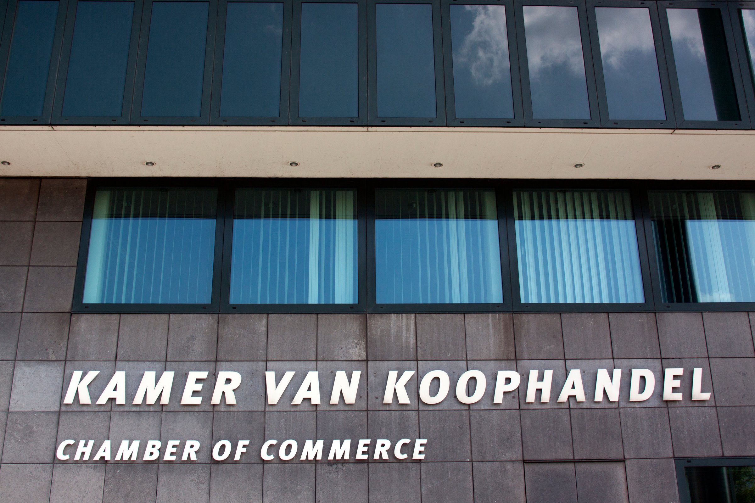 The Hague,netherlands-may 11, 2015: Chambre of commerce in the Hague is an interest group of business