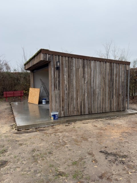 houten gevelbekleding uitbouw oss moderne tuinuitbouw