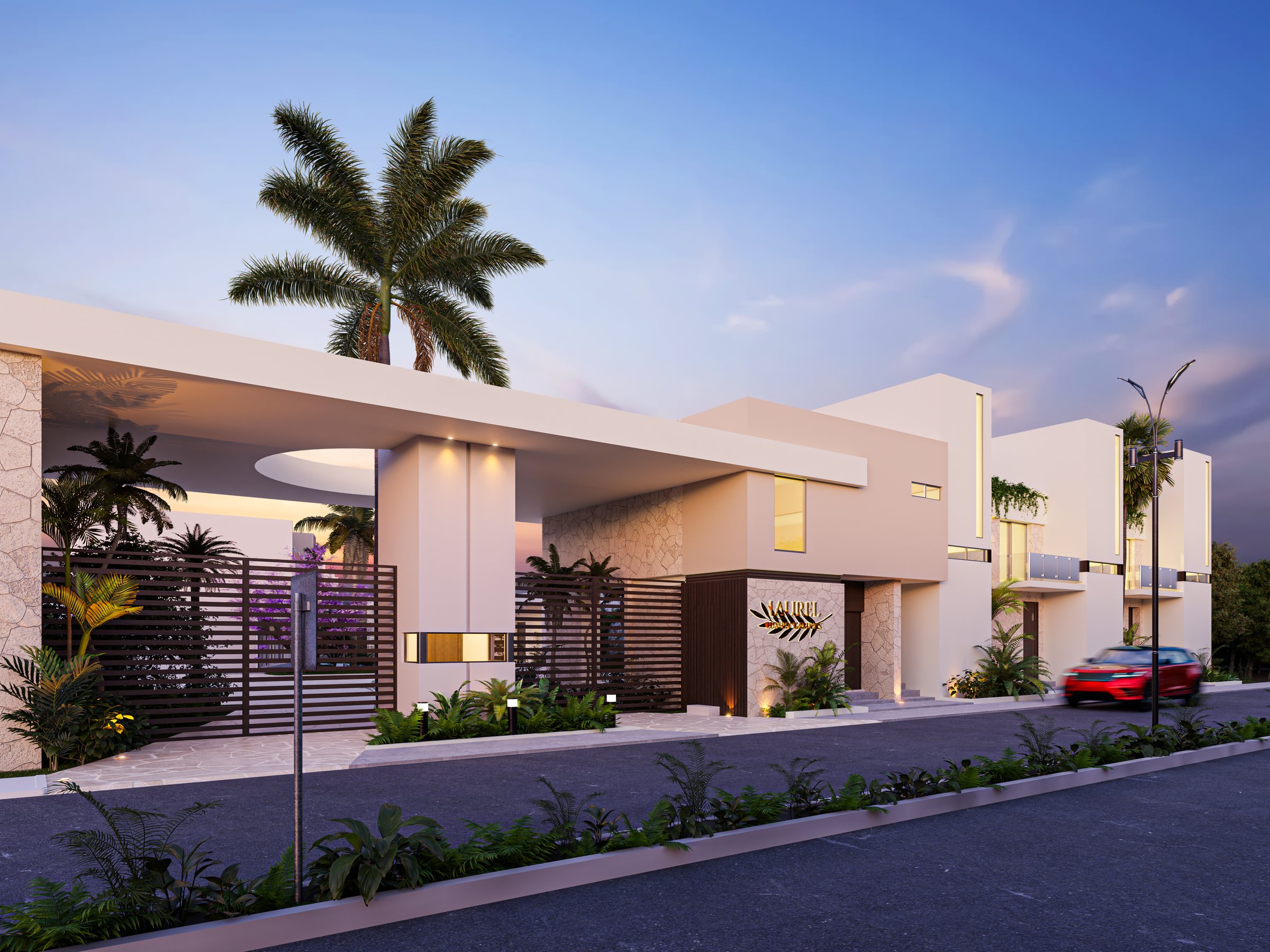 Render Laurel Luxury Garden