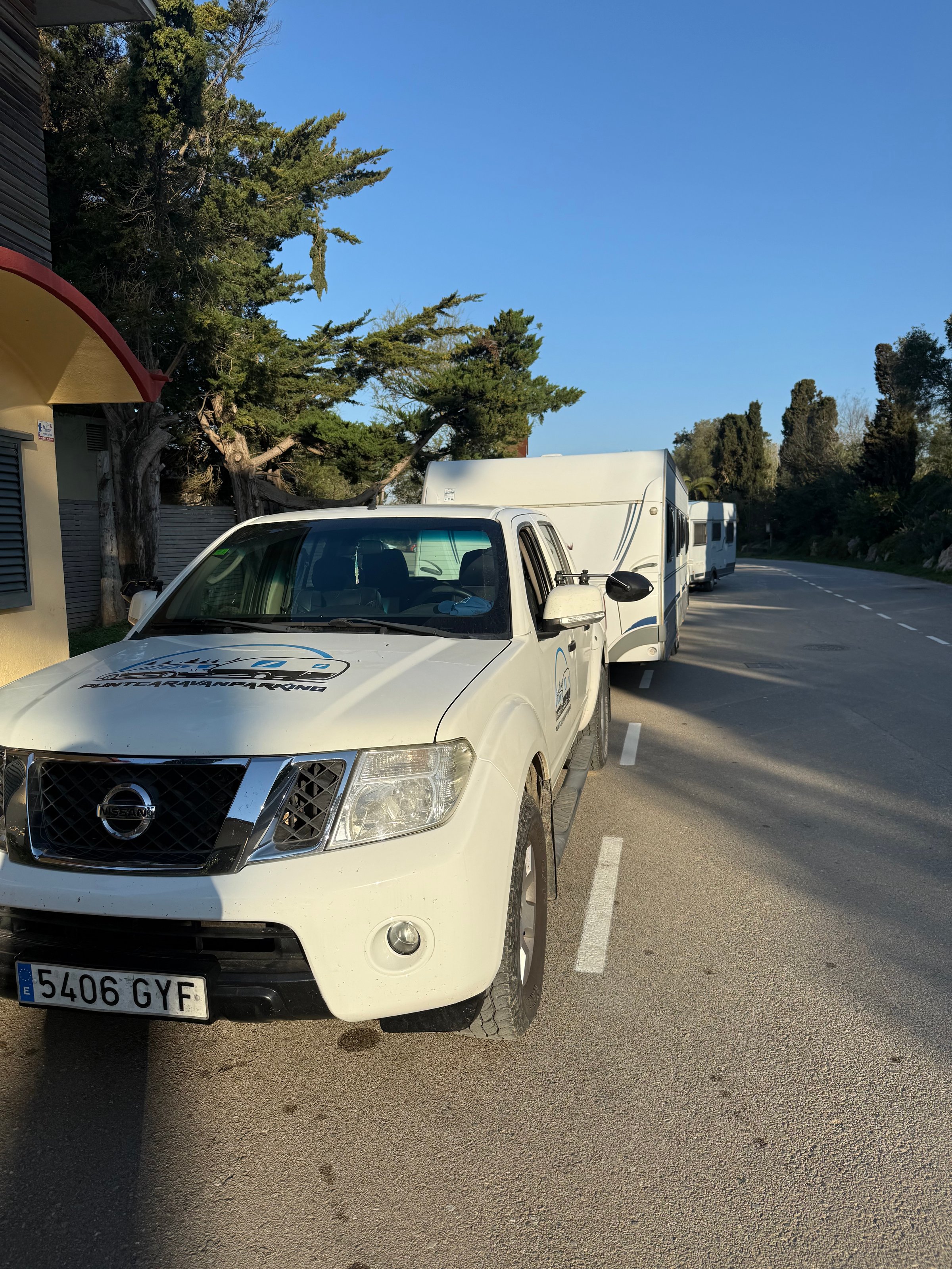 Punt Caravan Parking outdoor area