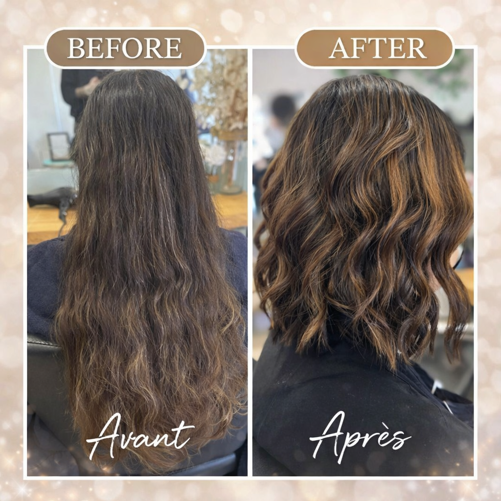 Transformation avant/après