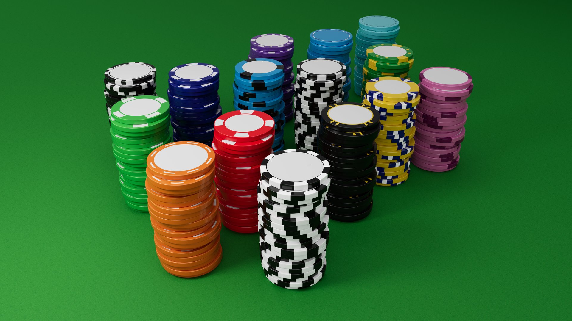 Des jetons de casino pour jouer