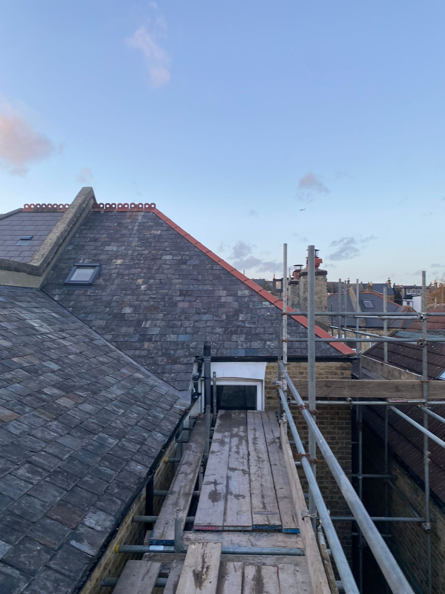 Roofing work completed by G. Scott Roofing