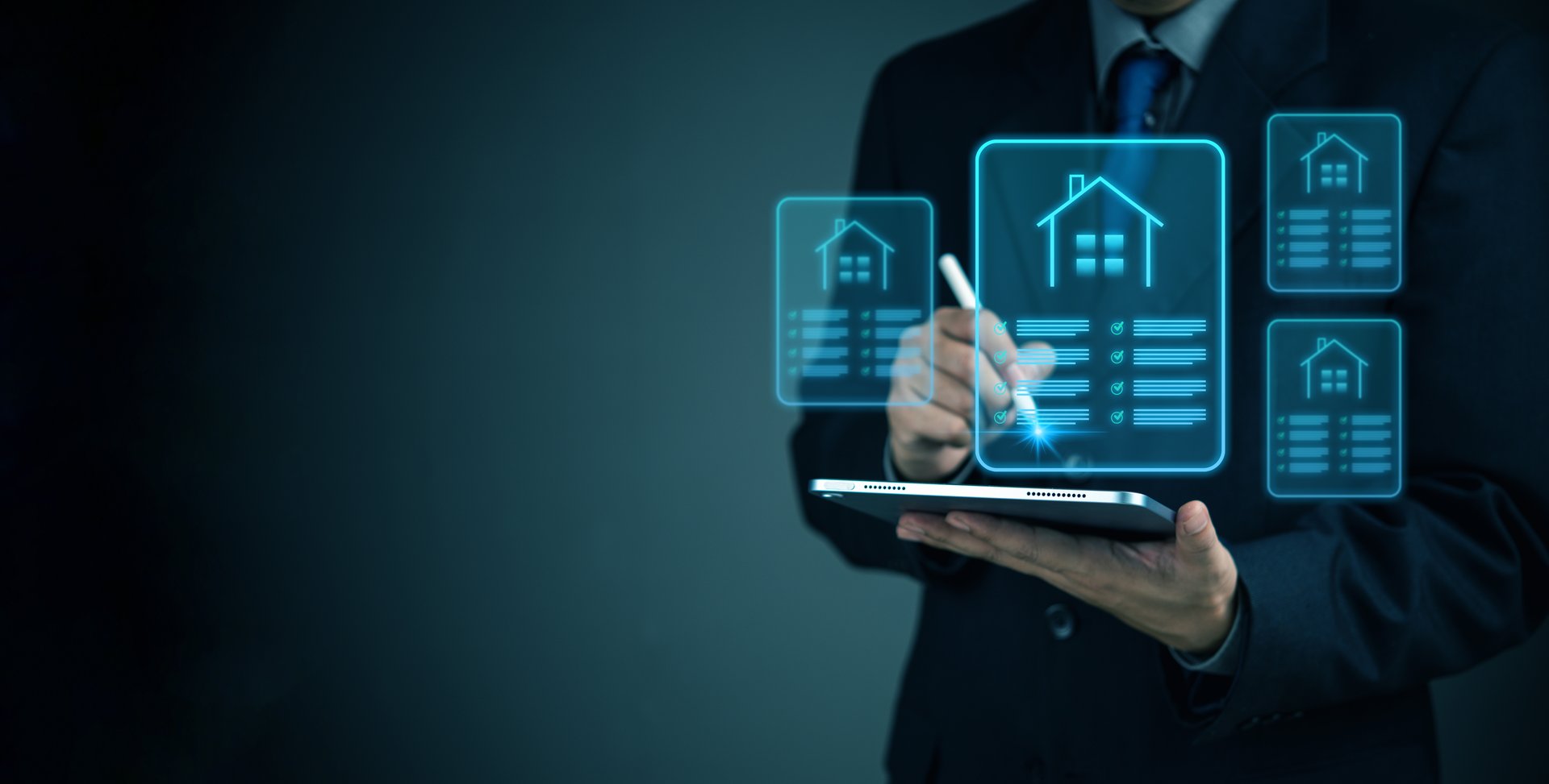 Online real estate business using digital marketing strategies for efficient property management.home insurance