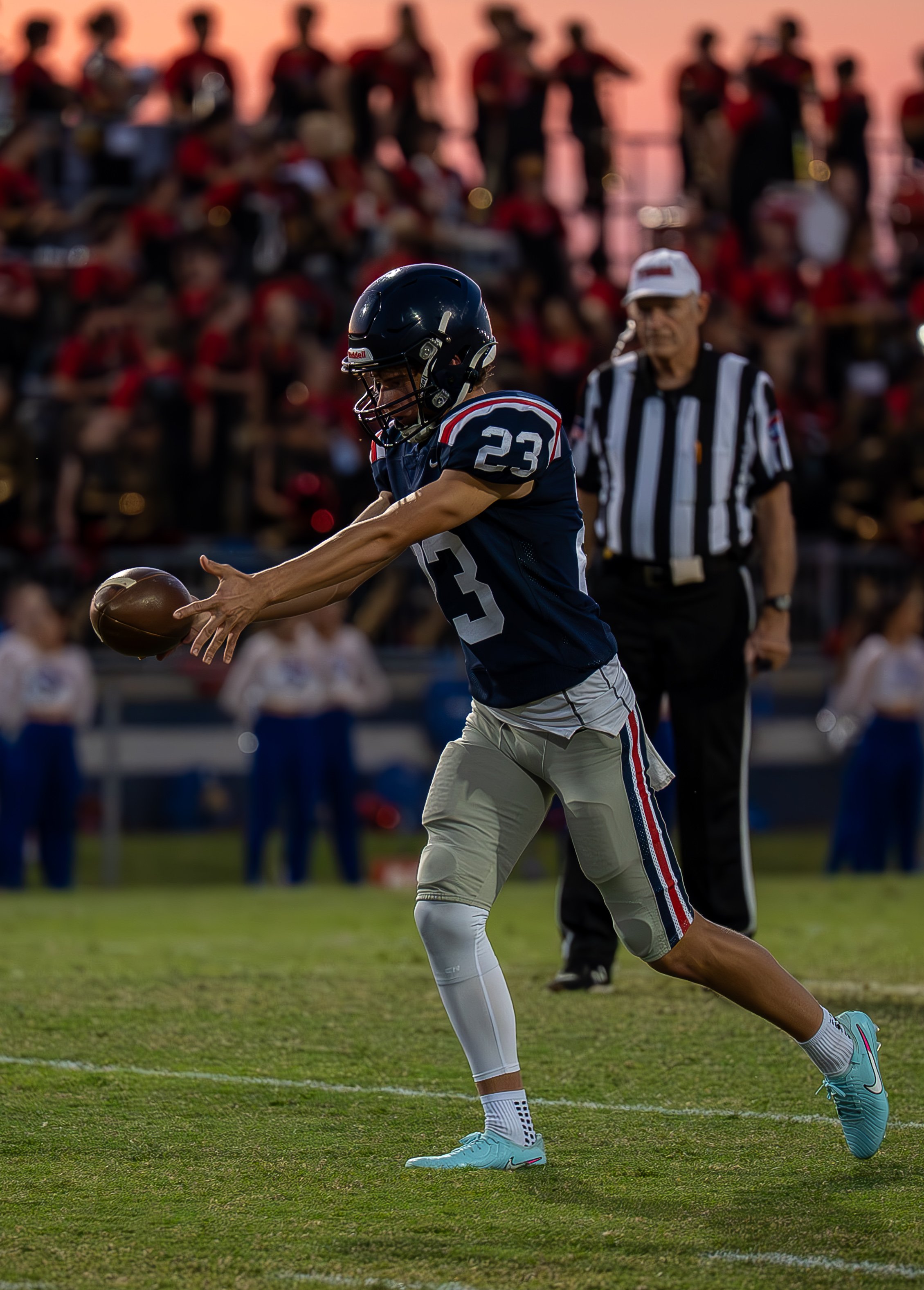 Weber Bradford Soccer Action