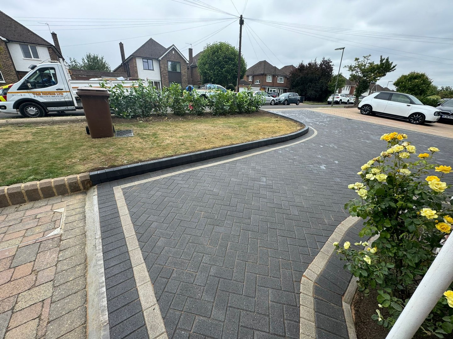 Block paving