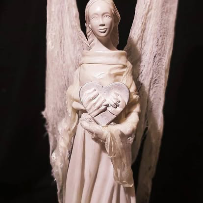 Ręcznie robiony anioł