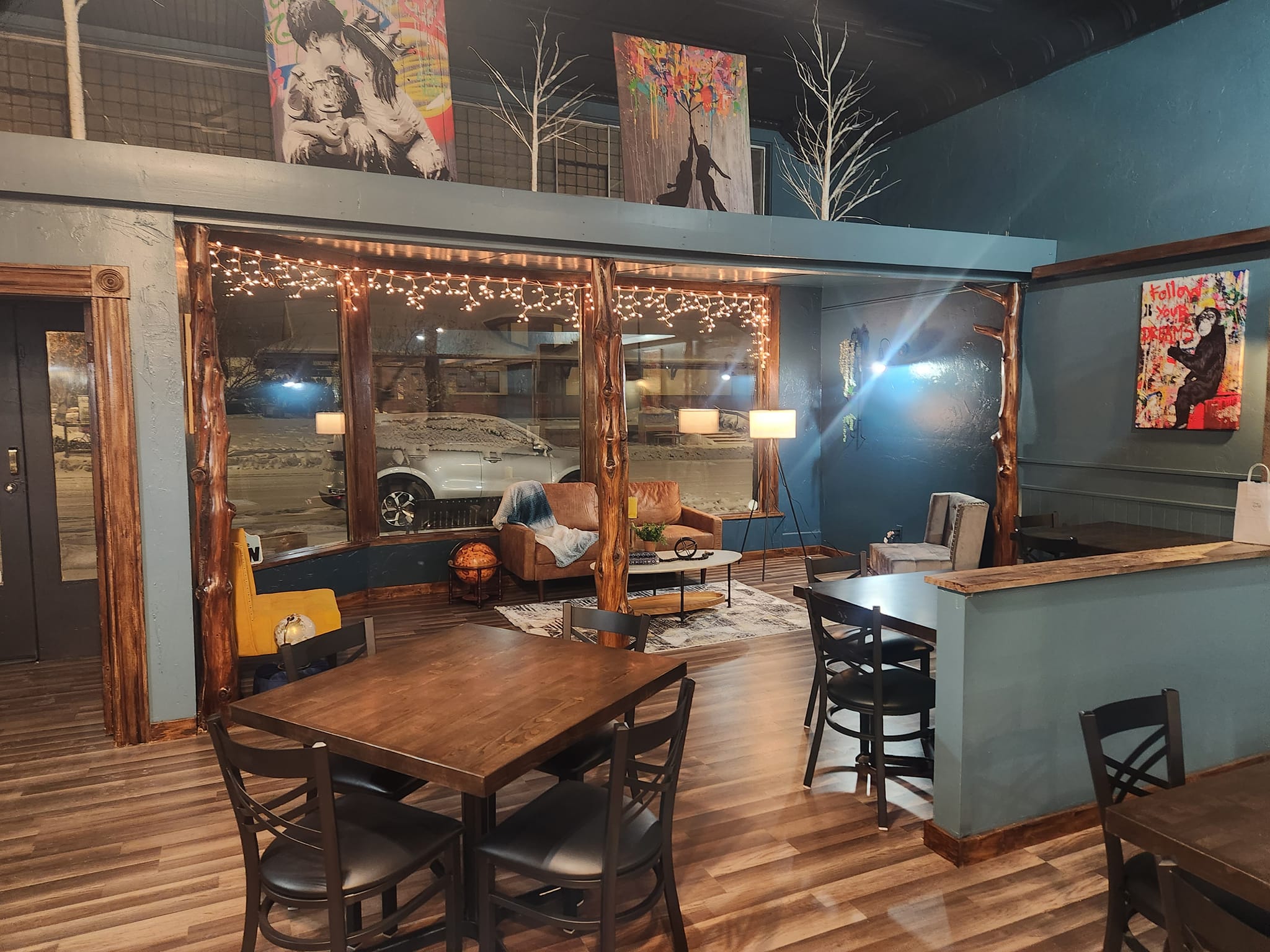 The Hangout cafe interior