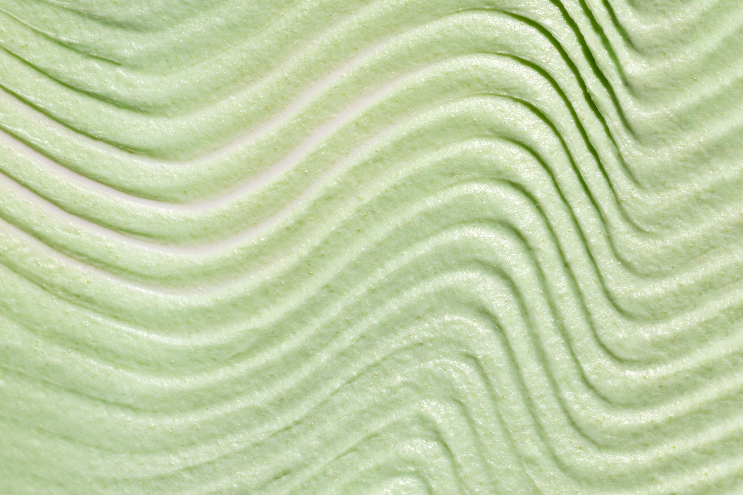 cream texture of skin care cosmetics, scrub mask, peeling close-up