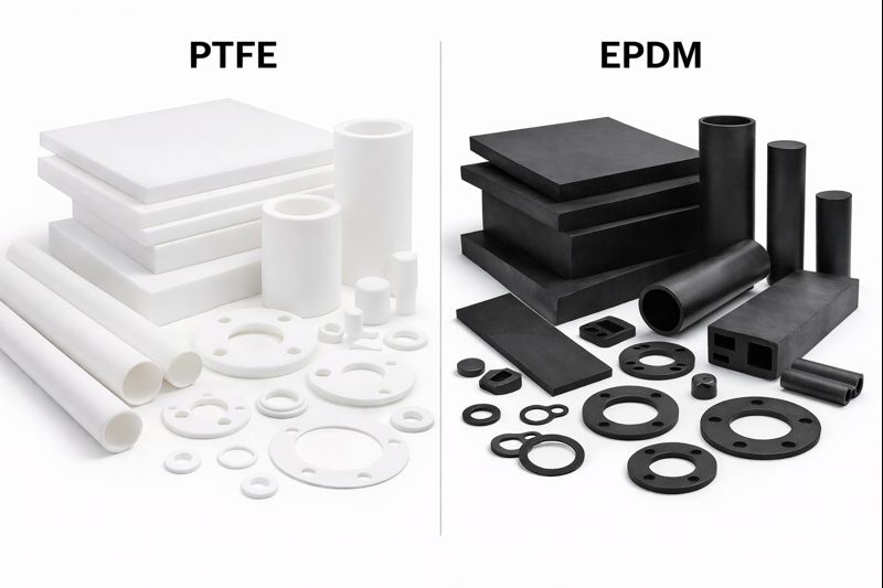 PTFE y EPDM