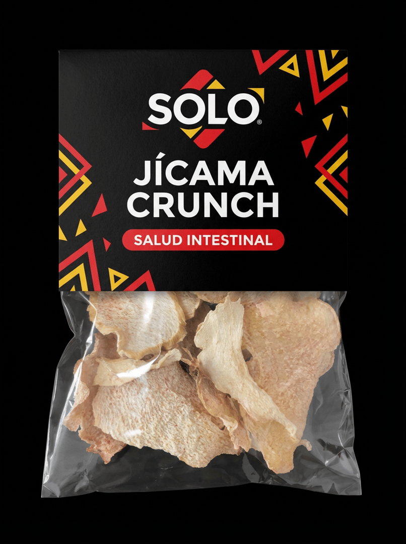 Jícama Crunch - Snack saludable de jícama deshidratada