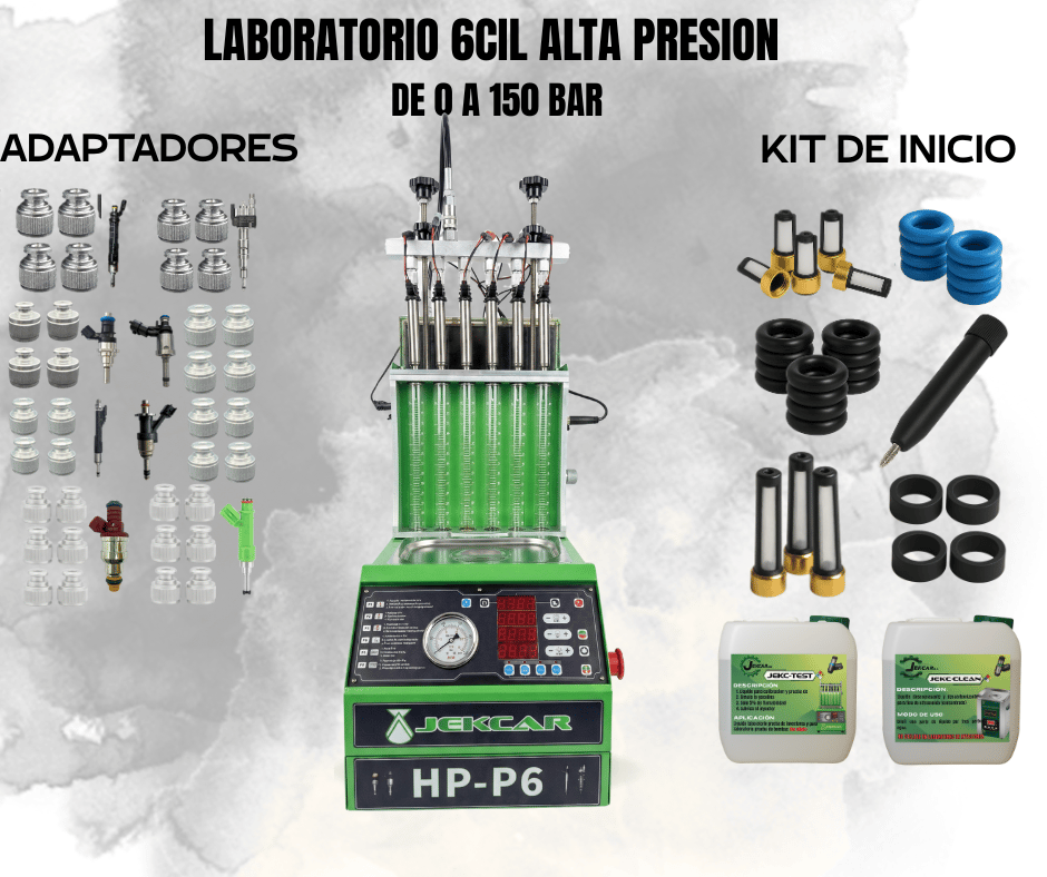 Laboratorio Alta Presión 6 cilindro