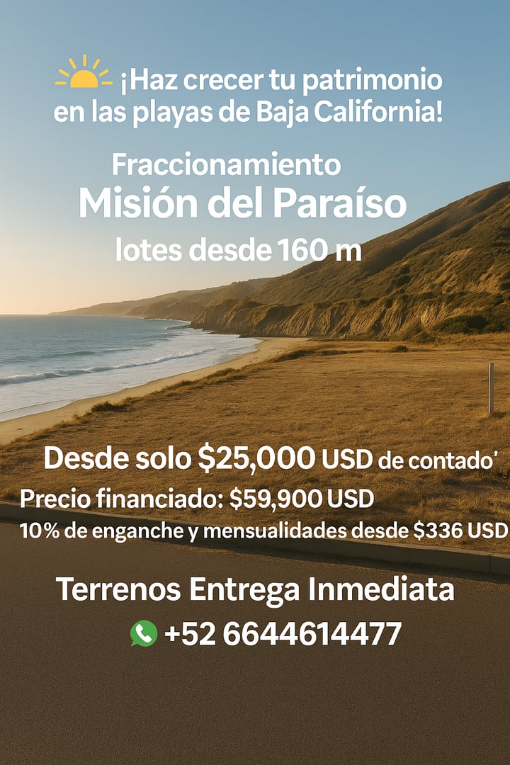 Terreno en Baja California