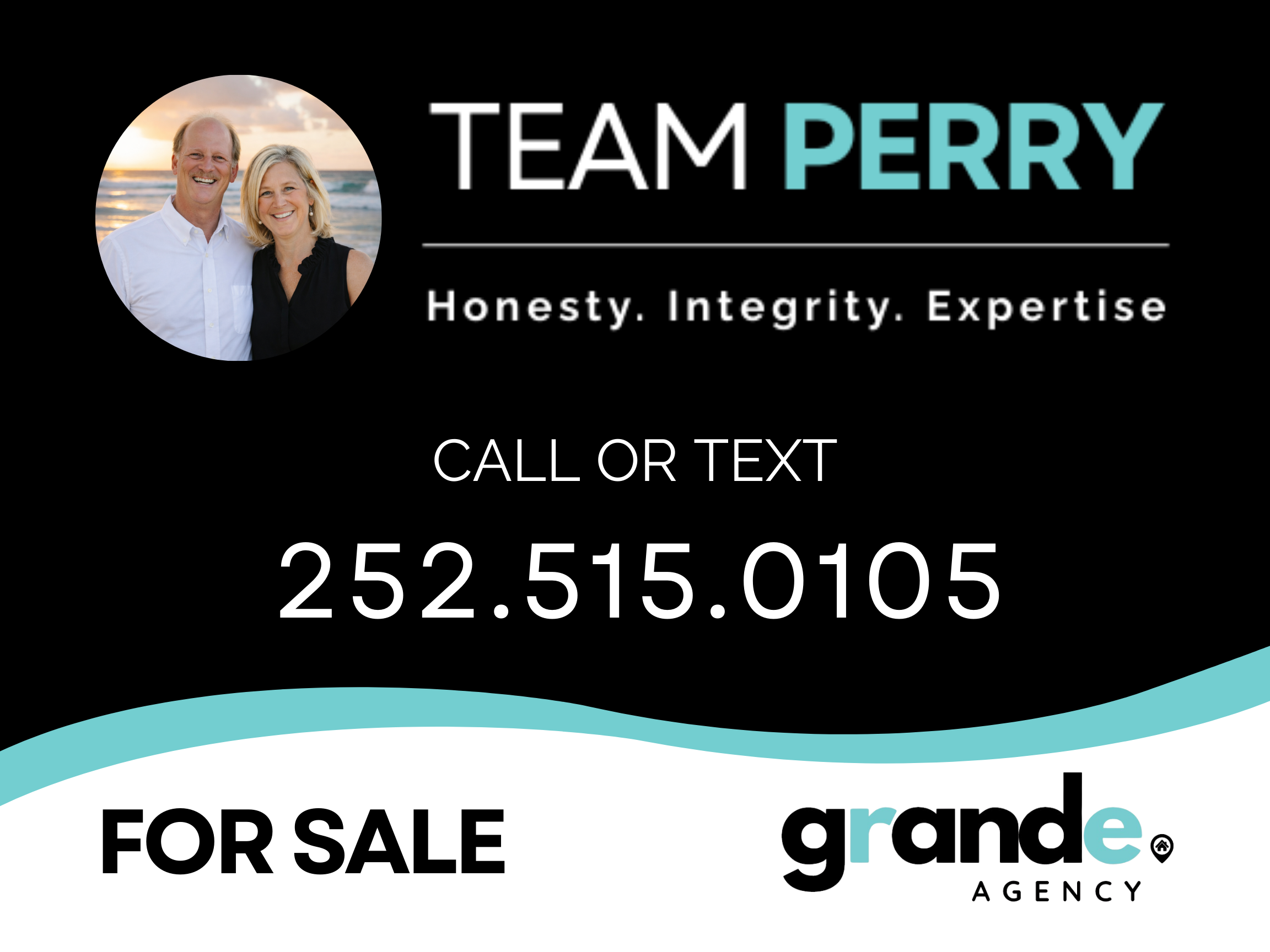 Team Perry For Sale Sign