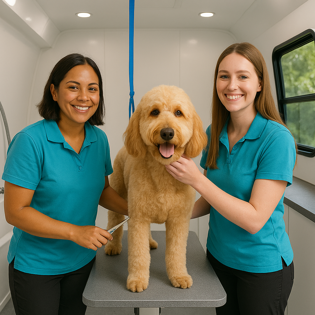 Mother Fluffers mobile grooming service