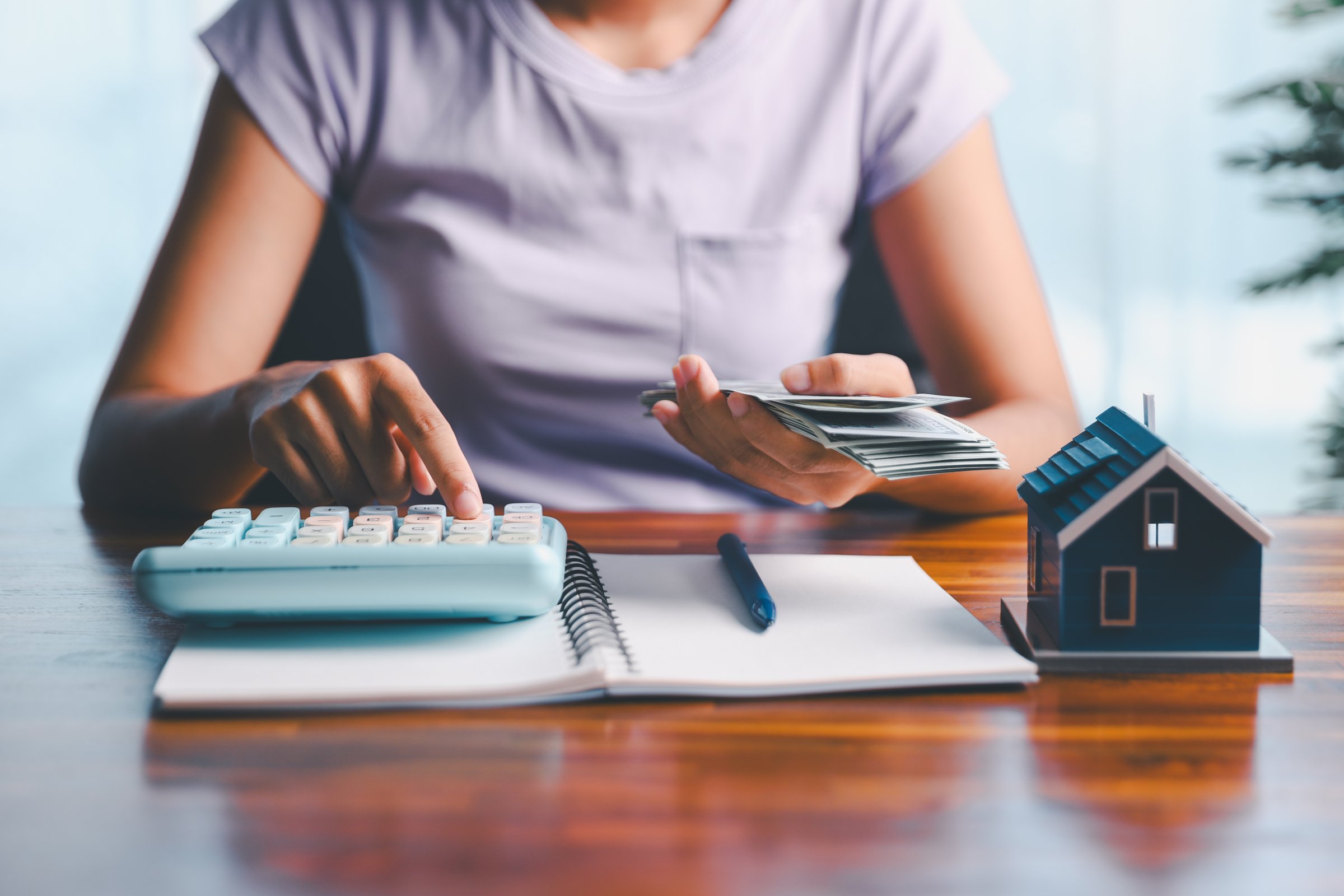 Business home concept involves strategic financial management money coin save bank real estate economic loan investment development growth encourage accountancy buy income stack investment economy