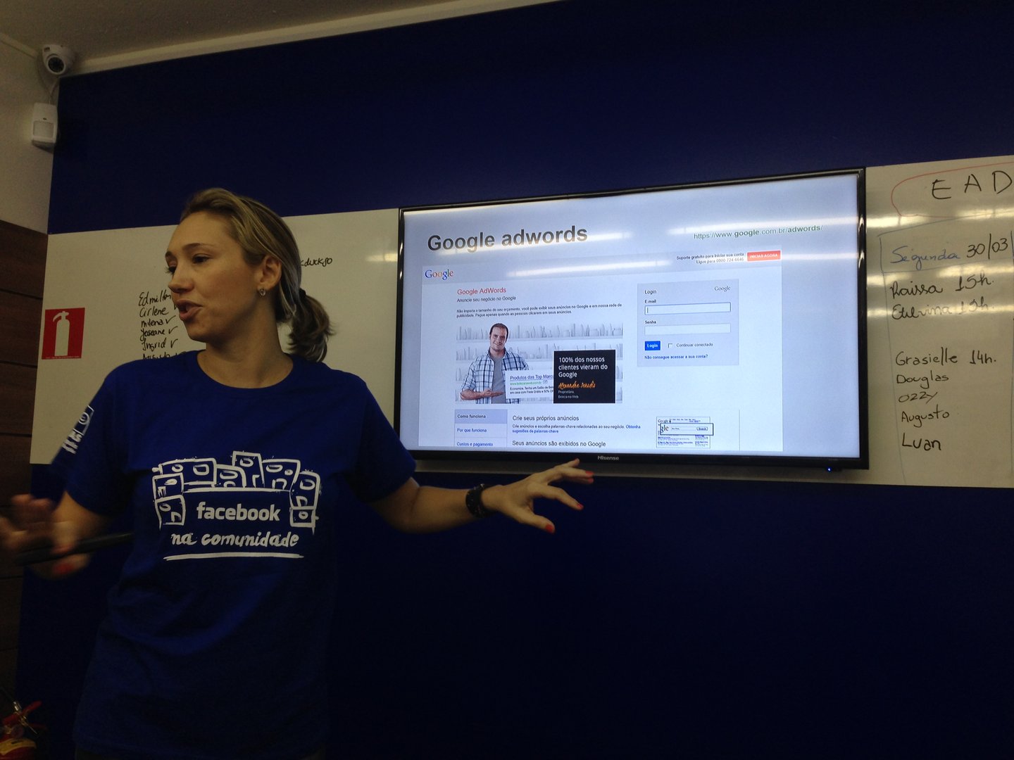 Workshop session at Heliópolis Innovation Center