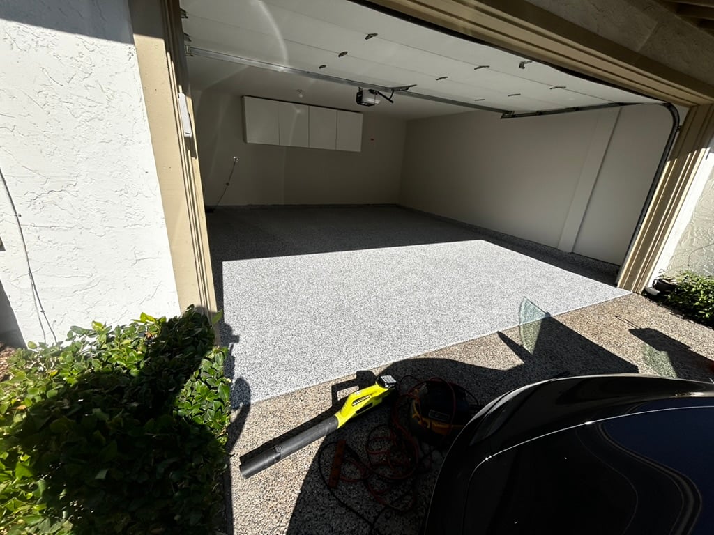 Epoxy flooring project