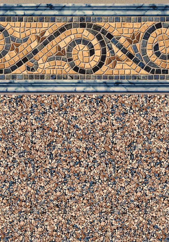 Wildwood vinyl liner pattern