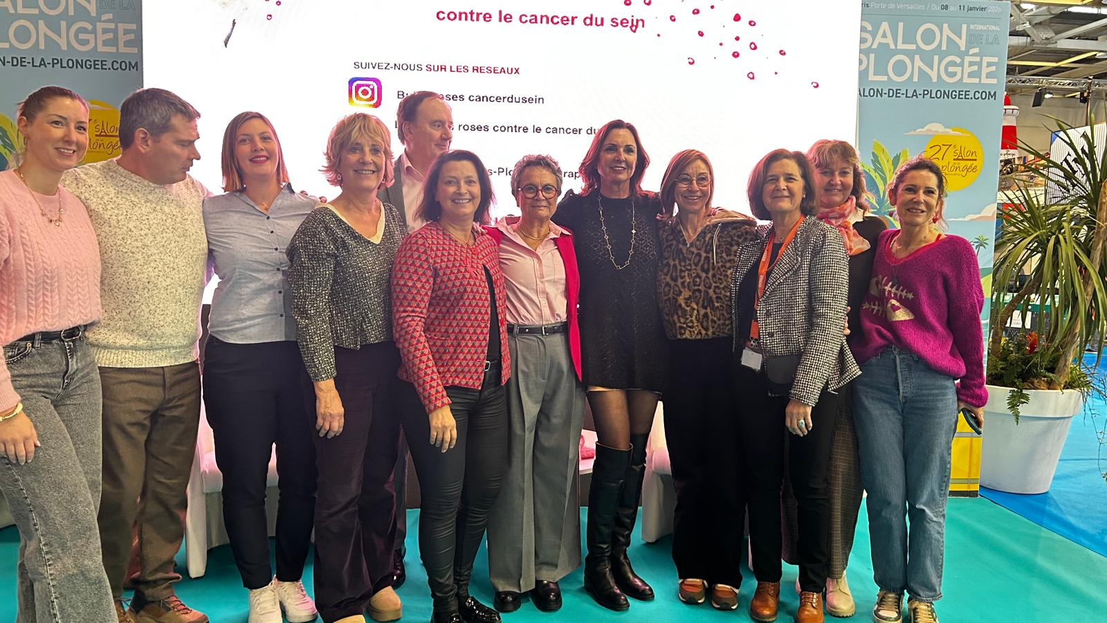 Les Bulles Roses au Salon de la Plongée 2026