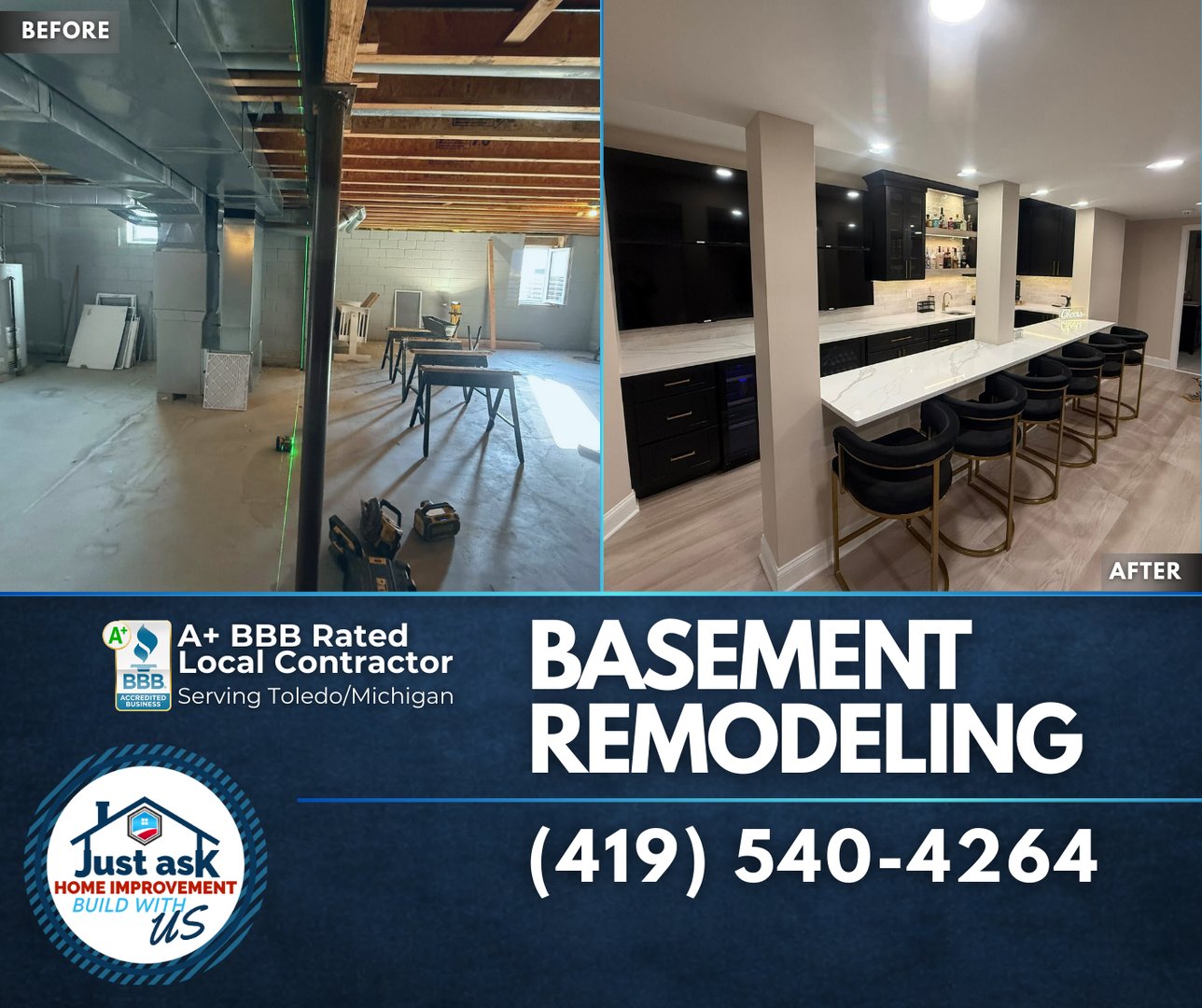 Basement finishing project 2