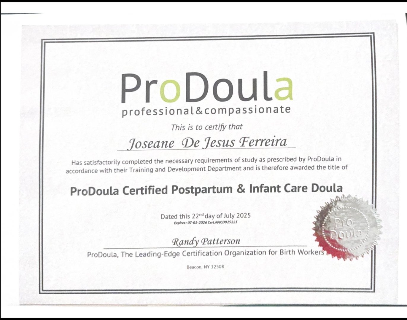 Professional Certification